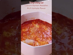 Noedles instantâneos de Ramen não fritos Tempo de cozimento 5 minutos Sopa de Noedles instantâneos deliciosos