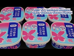 Sésamo picante e perfumado, macarrão instantâneo