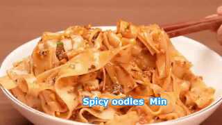 Novo sabor de macarrão instantâneo seco, picante e delicioso