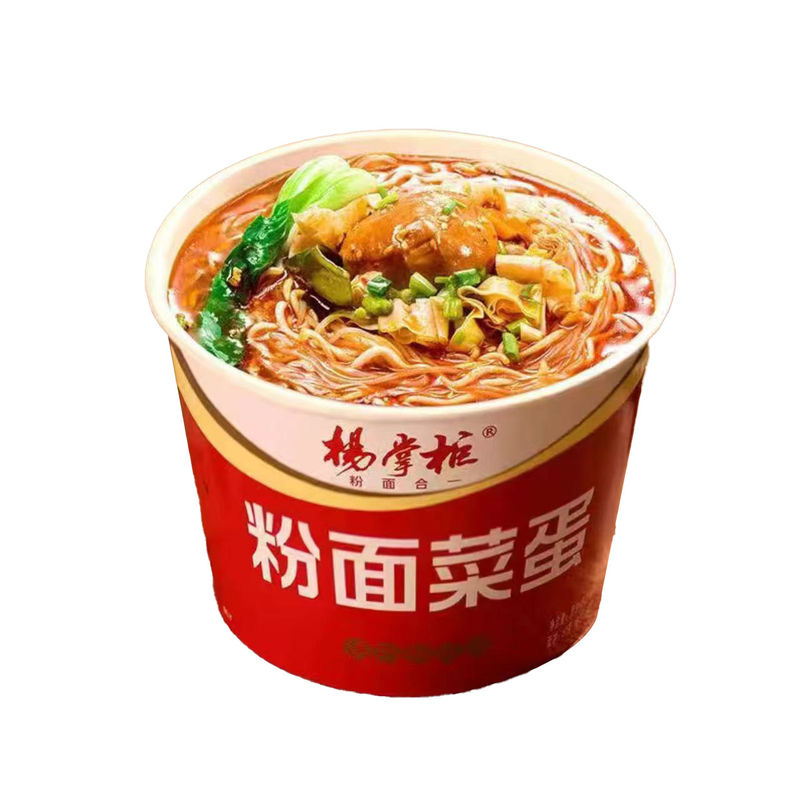 Noodles picantes instantâneos Vermicelli e macarrão com sabor azedo e picante OEM aceitável