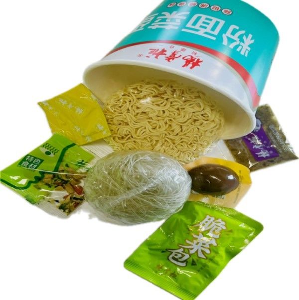 Pimentão de Rattan Sabor de peixe cozido Vermicelli Copo Fritos Instantâneos de Vermicelli não frito e Fritos de Fritos