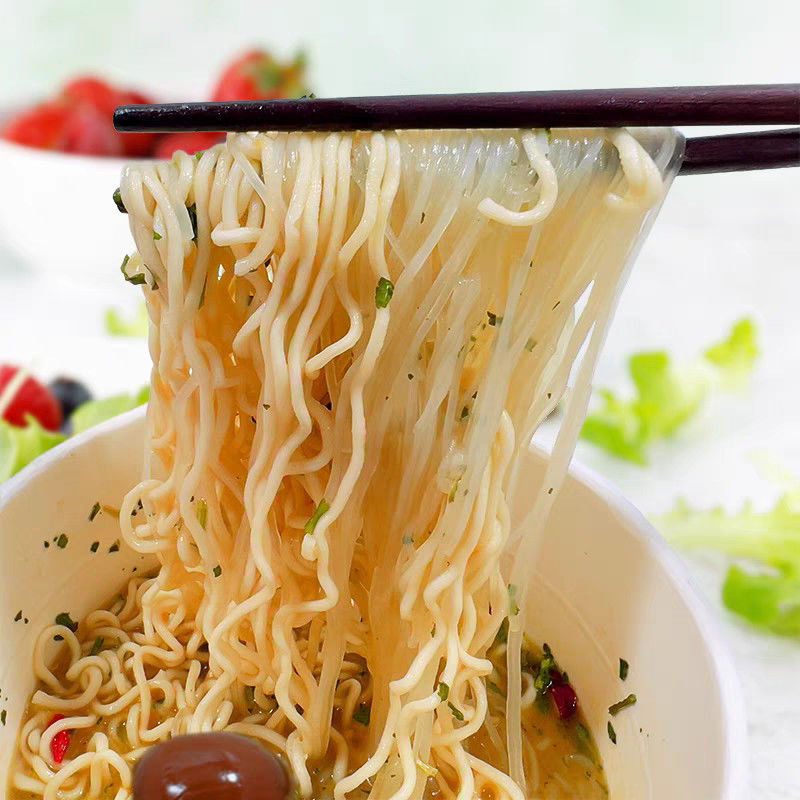 Sopa de chá chinês, macarrão instantâneo com Vermicelli, sopa de sabor de panela de Chongqing, macarrão