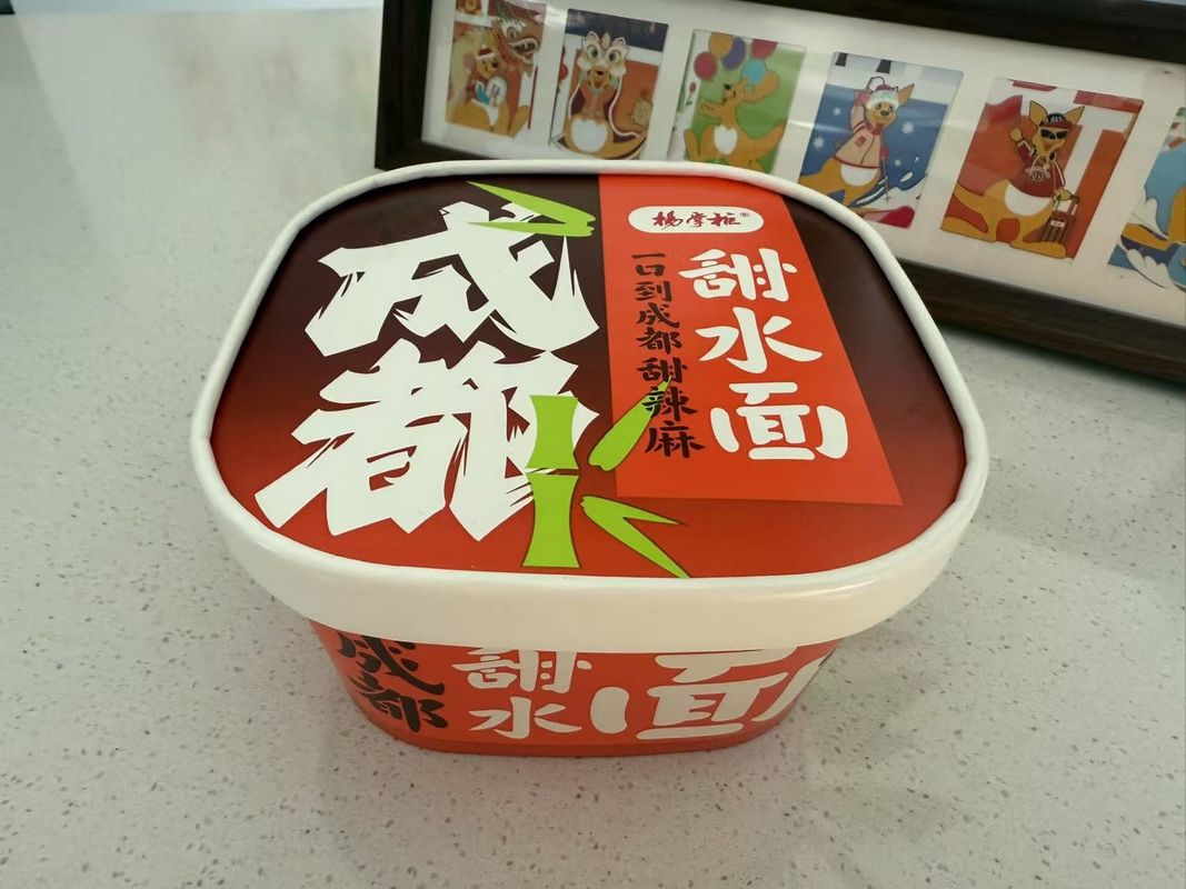Noodles doces de Chengdu sabor secos misturados instantâneos perfeito para o sabor autêntico de Chengdu