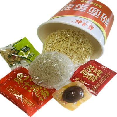Estilo Hong Kong sabor rico suco macarrão instantâneo picante com picante doce Vermicelli