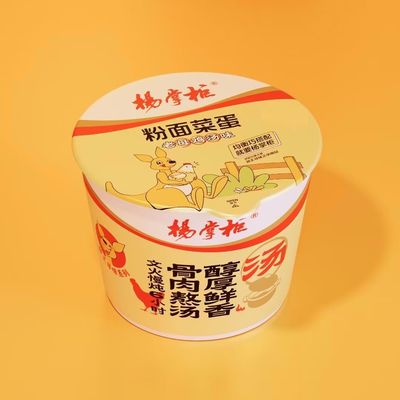 Método de cozimento de água fervente Fritos instantâneos com sabor tradicional de frango