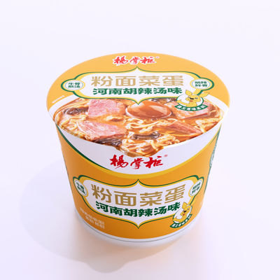 Sopa de batata-doce chinesa saborosa Vermicelli Henan com sabor a pimenta Método de cozimento Água fervente