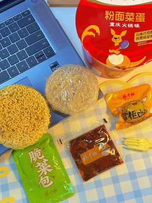Método de cozimento com água fervente Ramen seco misturado Fideo Vegetal Infundido Delicia